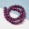 Synthetic Gemstone Dyed Beads Strands G-P507-03B-11-2