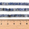 Natural Blue Spot Jasper Beads Strands G-L635-A12-4x2mm-6
