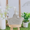 Alloy Flower Basket Mini Model PW-WGDE8CD-02-1