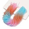 Transparent Painted Glass Beads Strands LS-DGLA-A034-T3mm-A19-1