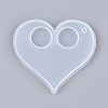 Heart Keychain Silicone Molds X-DIY-I036-24-2