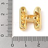 Brass Micro Pave Clear Cubic Zirconia Pendant KK-Z046-01G-H-3