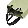 Paper Gift Tote Bags with Nylon Black Ribbon Handles ABAG-K004-01B-3