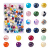 Kissitty 100Pcs 20 Style Natural Mixed Gemstone Beads G-KS0001-07-9