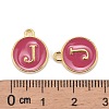 Golden Plated Alloy Enamel Charms LS-ENAM-S118-08J-3