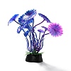 Plastic Artificial Aquatic Plants Decor DJEW-G025-14B-1