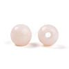Opaque Solid Color Glass Beads GLAA-N007-4mm-A10-2