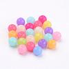 Mixed Color Imitation Jelly Acrylic Round Beads X-JACR-R001-8mm-M-2