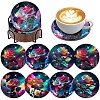 DIY Coaster Diamond Painting Kits PW-WGC12BC-12-1