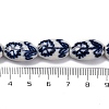 Handmade Blue and White Porcelain Beads PORC-I027-17A-4