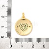 Brass Micro Pave Cubic Zirconia Pendants KK-U033-11G-03-3