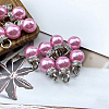 ABS Plastic Imitation Pearl Charms KY-TAC0011-03P-03-1