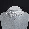 Plastic Imitation Pearl Necklace PW-WG9799F-02-1