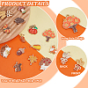 60Pcs 15 Styles Thanksgiving Day Alloy Enamel Pendants ENAM-PH0002-88-4