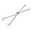 Brass Box Chain Bracelet Makings KK-C071-14P-2