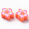 Handmade Polymer Clay Beads CLAY-N008-044B-3