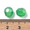Eco-Friendly Transparent Acrylic Beads TACR-PL642-8mm-18-4