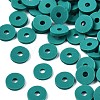 Handmade Polymer Clay Beads CLAY-R067-6.0mm-B07-1