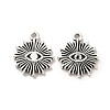 Tibetan Style Alloy Pendants TIBE-B001-10AS-1