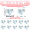 30Pcs Transparent Glass Beads GLAA-TADJ0001-02F-3