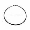 304 Stainless Steel Choker Necklaces and Bangles Jewelry Sets SJEW-L144-A01-B-2