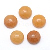 Natural Yellow Aventurine Cabochons G-P393-R36-12mm-1