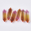 Two Tone Glass Double Terminated Point Beads GLAA-S167-12H-1