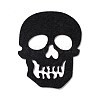 Wool Felt Skull Party Decorations AJEW-P101-02B-2