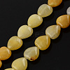 Natural Topaz Jade Bead Strands G-R190-08-1