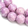 Baking Paint Glass Beads Strands GL-CBA8F4B-02F-2