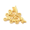 Rack Plating Alloy Flower Chandelier Component Links STAS-M016-02G-2