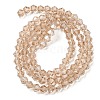 Transparent Electroplate Glass Beads Strands LS-EGLA-A039-T4mm-A12-2
