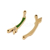 Ion Plating(IP) 304 Stainless Steel Green Enamel Links STAS-I309-13G-2