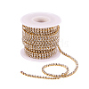 Brass Rhinestone Strass Chains CHC-T001-SS14-01C-5