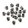 Tibetan Style Alloy Tube Bails TIBE-30047-B-NR-3