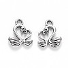 Tibetan Style Alloy Charms X-TIBEP-S319-100AS-RS-1