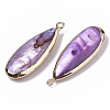 Natural Freshwater Shell Pendants SHEL-R047-03C-2