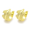 Brass Cuff Earrings EJEW-C104-056G-1