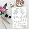 Plastic Drawing Painting Stencils Templates DIY-WH0396-559-3