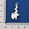 925 Sterling Silver Axe Pendants STER-G045-18S-3