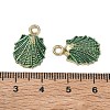 Spray Painted Alloy Pendants AL-CBAE84A-08B-4