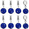 30Pcs Large Hole Alloy European Dangle Charms PALLOY-PH0022-34-7