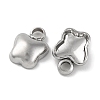 304 Stainless Steel Pendant Rhinestone Settings STAS-D194-01P-2