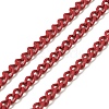 Spray Painted 304 Stainless Steel Curb Chains STAS-B067-05A-08-1