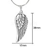 Non-Tarnish Stainless Steel Pendant Necklaces PW-WG83127-01-3