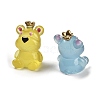 Crown Bear Luminous Resin Display Decorations DJEW-M010-01-3