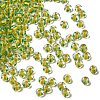 Transparent Stripe Glass Seed Beads GLAA-NH0001-06H-1