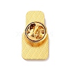 Golden Alloy Brooches JEWB-K020-01B-G-2