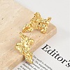 304 Stainless Steel Stud Earrings For Women EJEW-B113-01G-02-3