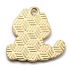 Printed Alloy Pendants ENAM-L042-04G-01-2